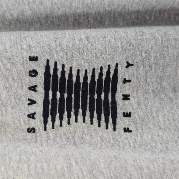 Savage × Fenty Cozy Gray Hooded Jumpsuit - Picture 12 of 13